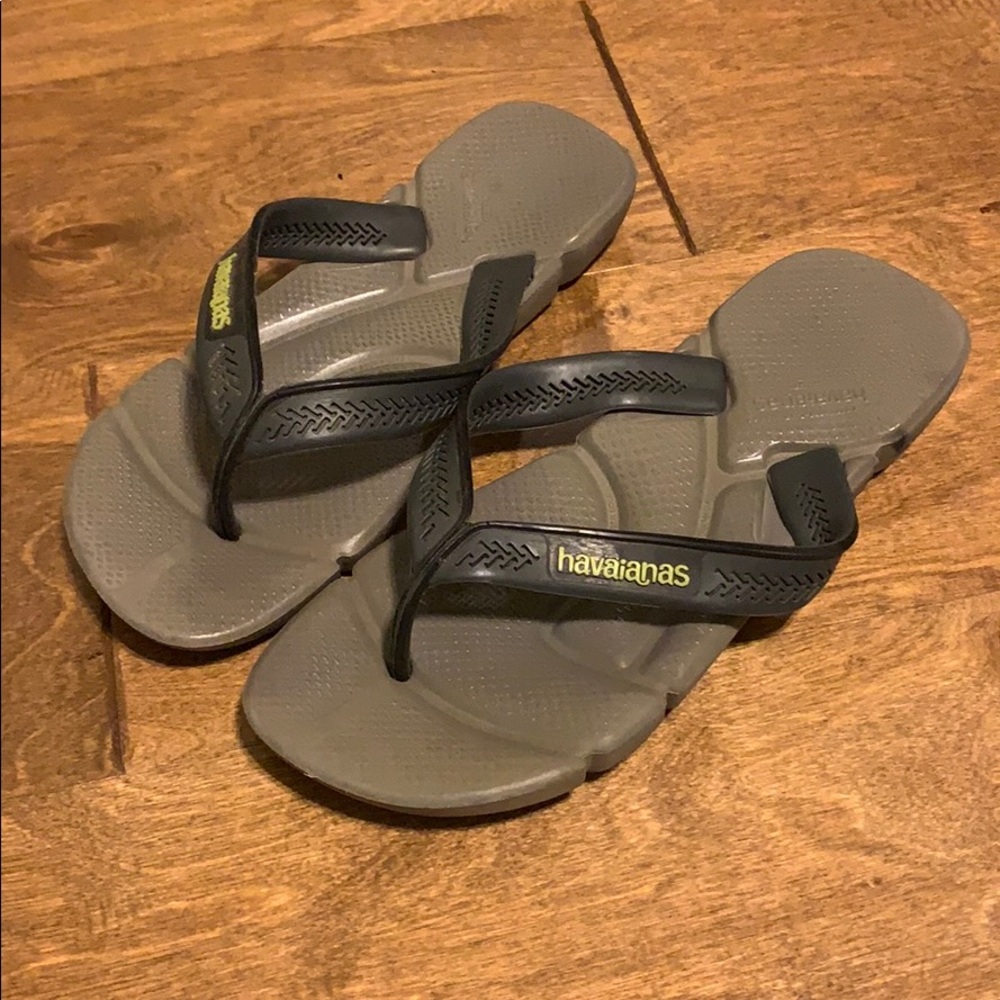 Havaianas Gray Men’s Flip Flops - 41/42